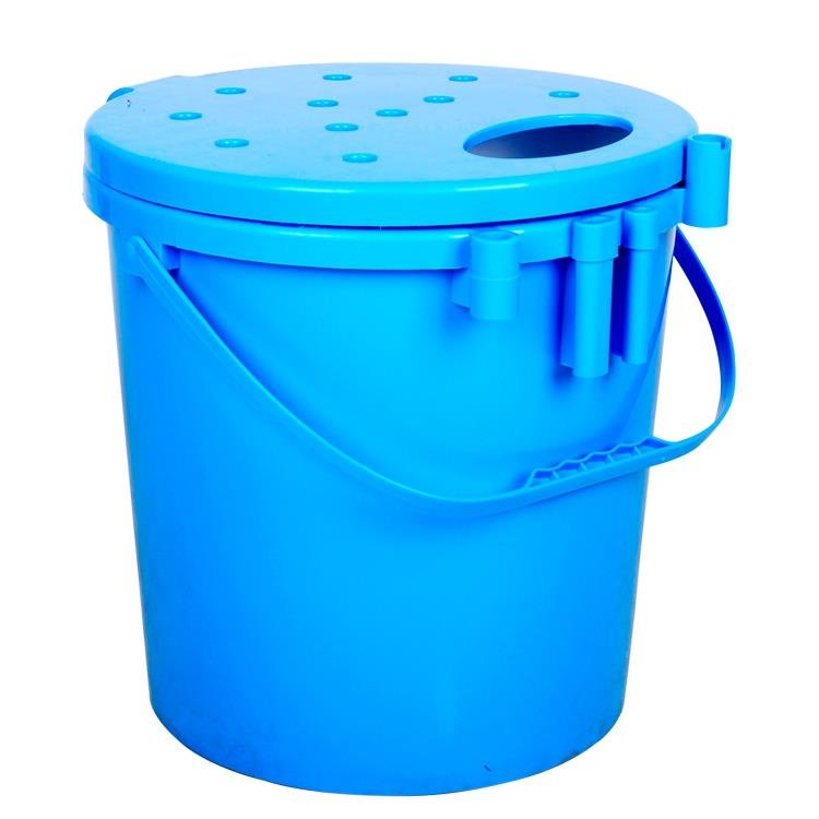 The multipurpose of a fishing tank and a water bucket and a fish chair for a fish barrel and a live fish tank